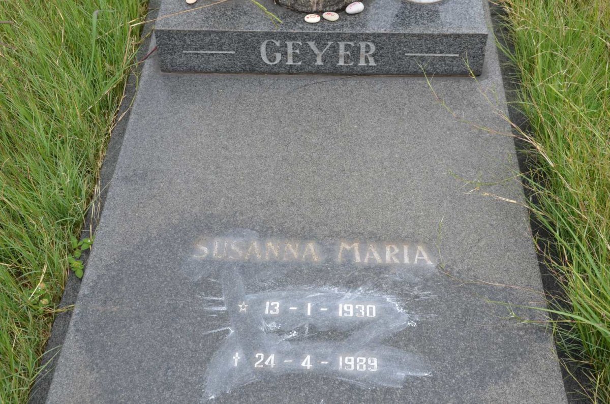 GEYER Susanna Maria 1930-1989