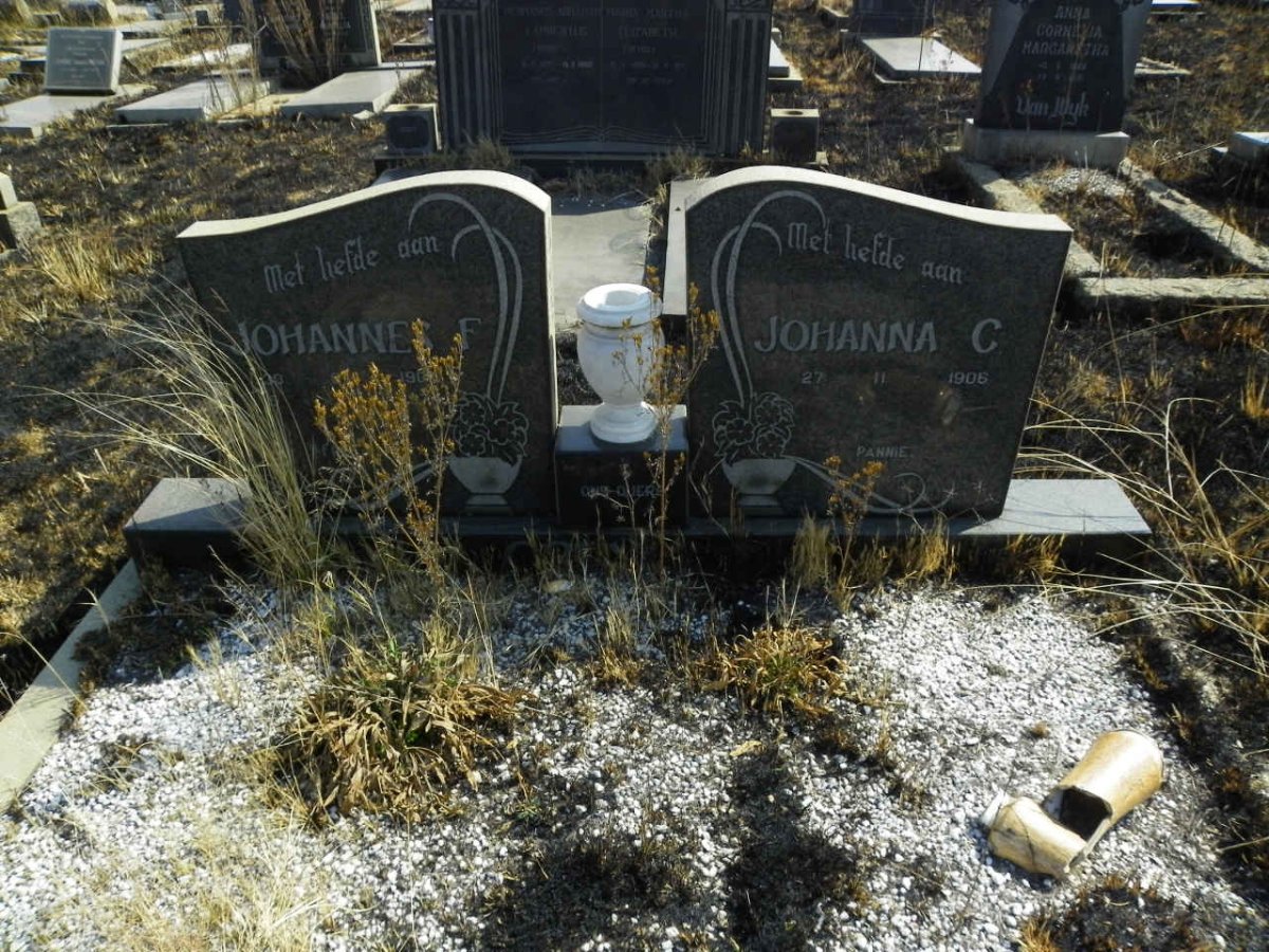GREYLING Johannes F. &amp; Johanna C. 1909-