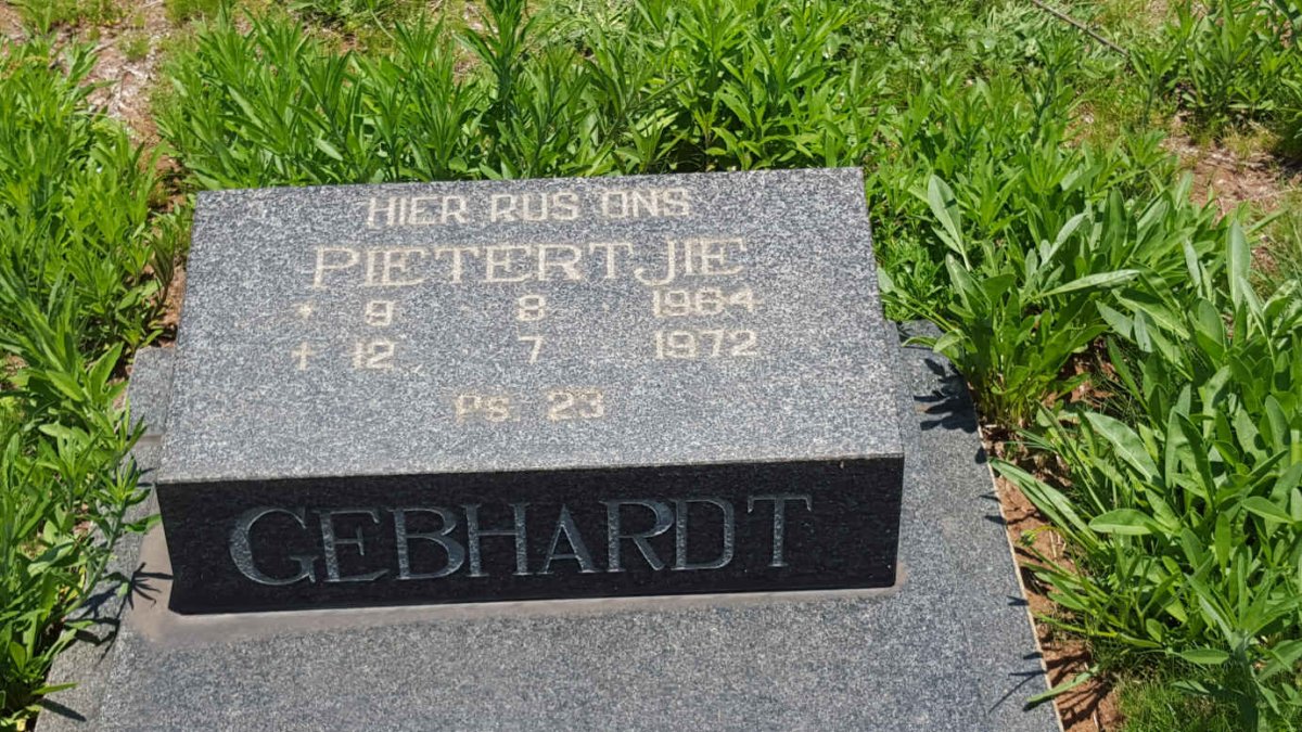 GEBHARDT Pietertjie 1964-1972