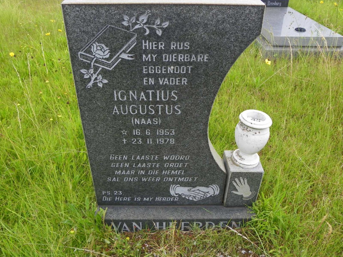 HEERDEN Ignatius Augustus, van 1953-1978