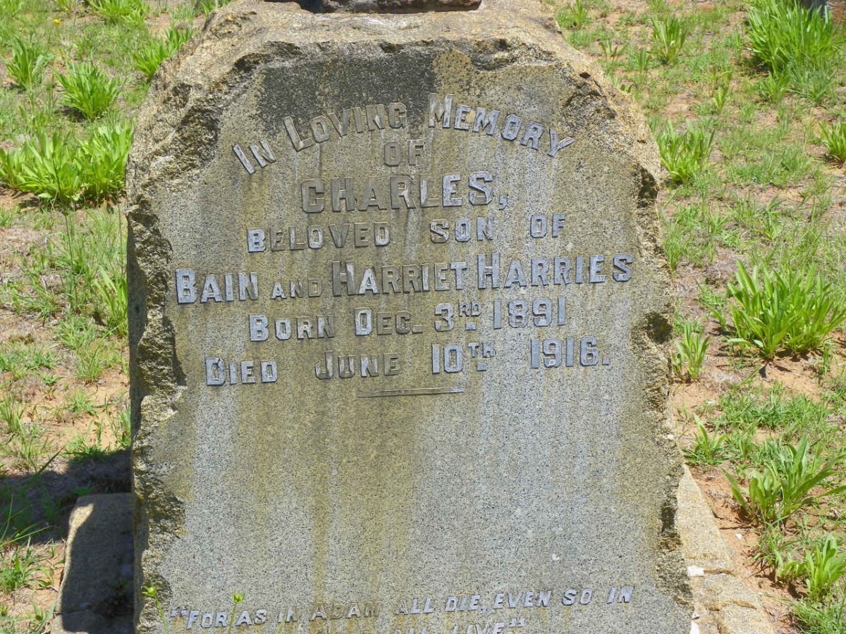 HARRIES Charles 1891-1916
