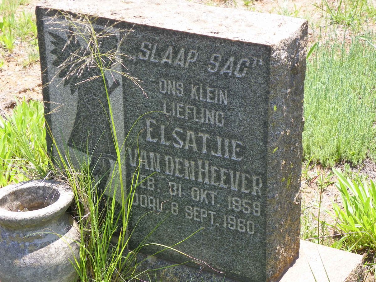 HEEVER Elsatjie, van den 1959-1960