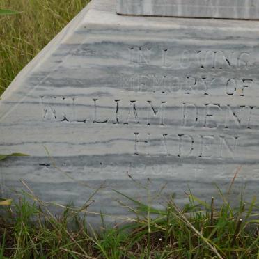 HADEN William Denholm 1904-1980