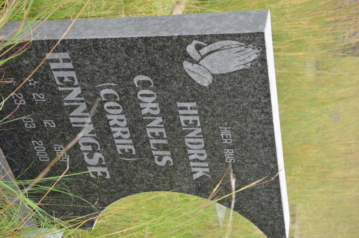 HENNINGSE Hendrik Cornelis 1969-2000