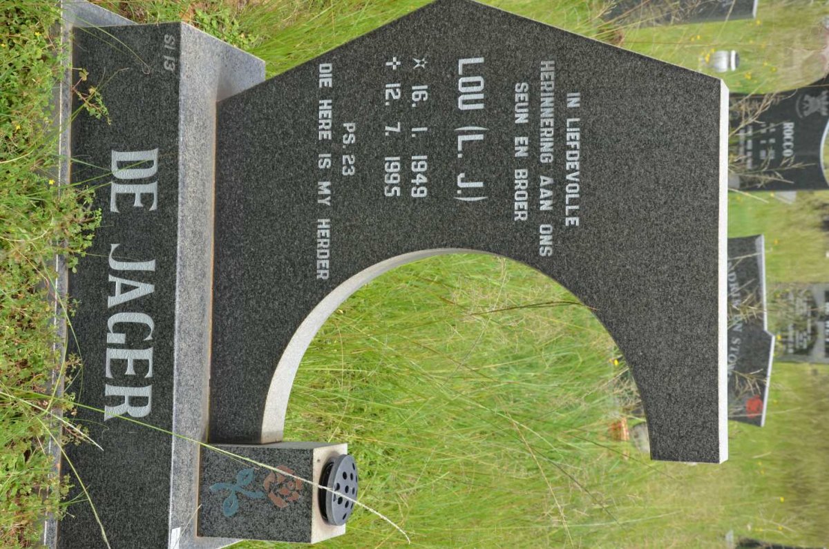 JAGER L.J., de 1949-1995