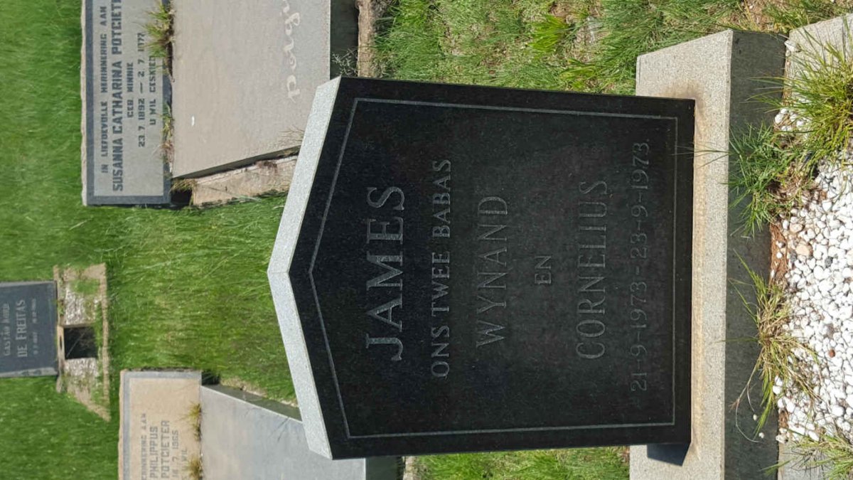 JAMES Wynand -1973 :: JAMES Cornelius -1973