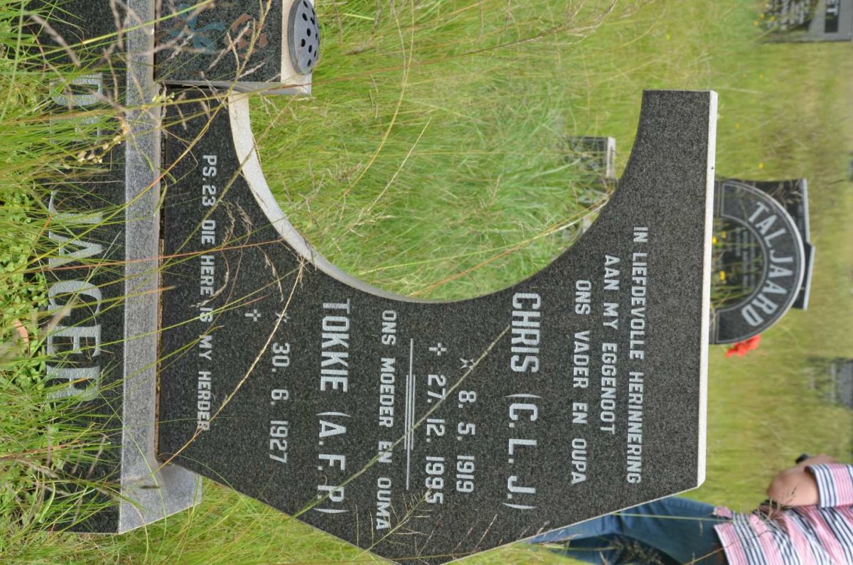 JAGER C.L.J., de 1919-1995 &amp; A.F.P. 1927-