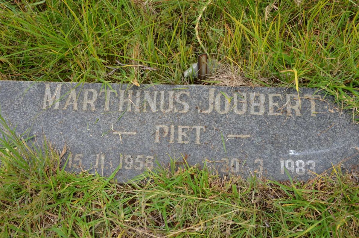 JOUBERT Marthinus 1956-1983