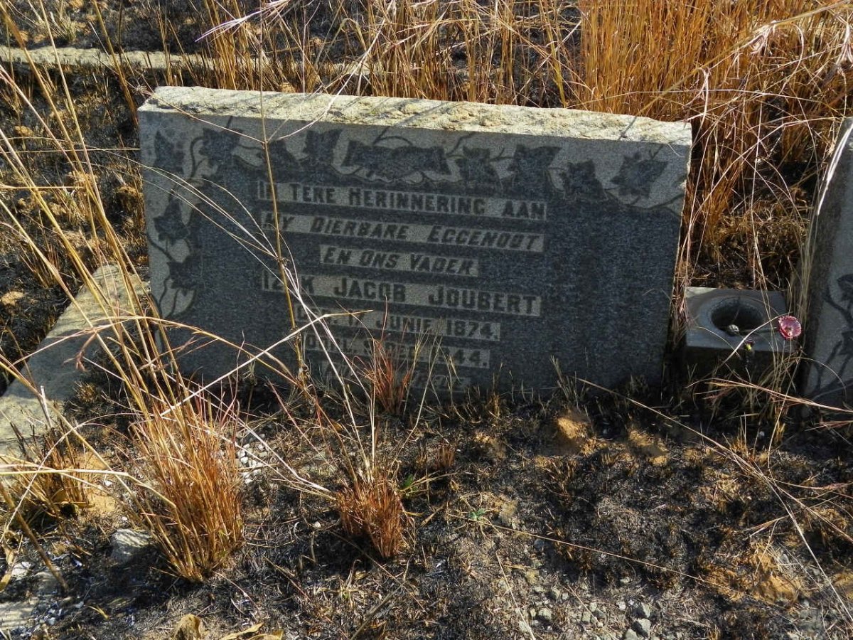 JOUBERT Izak Jacob 1874-1944 &amp; Johanna Elizabeth MULLER 1884-1970