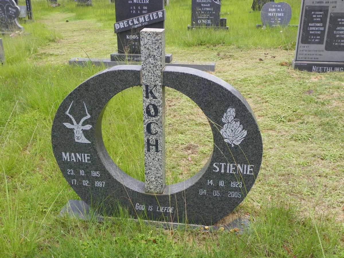 KOCH Manie 1915-1997 &amp; Stienie 1923-2005