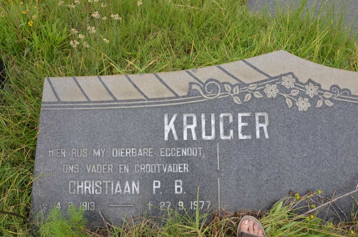 KRUGER Christiaan P.B. 1913-1977