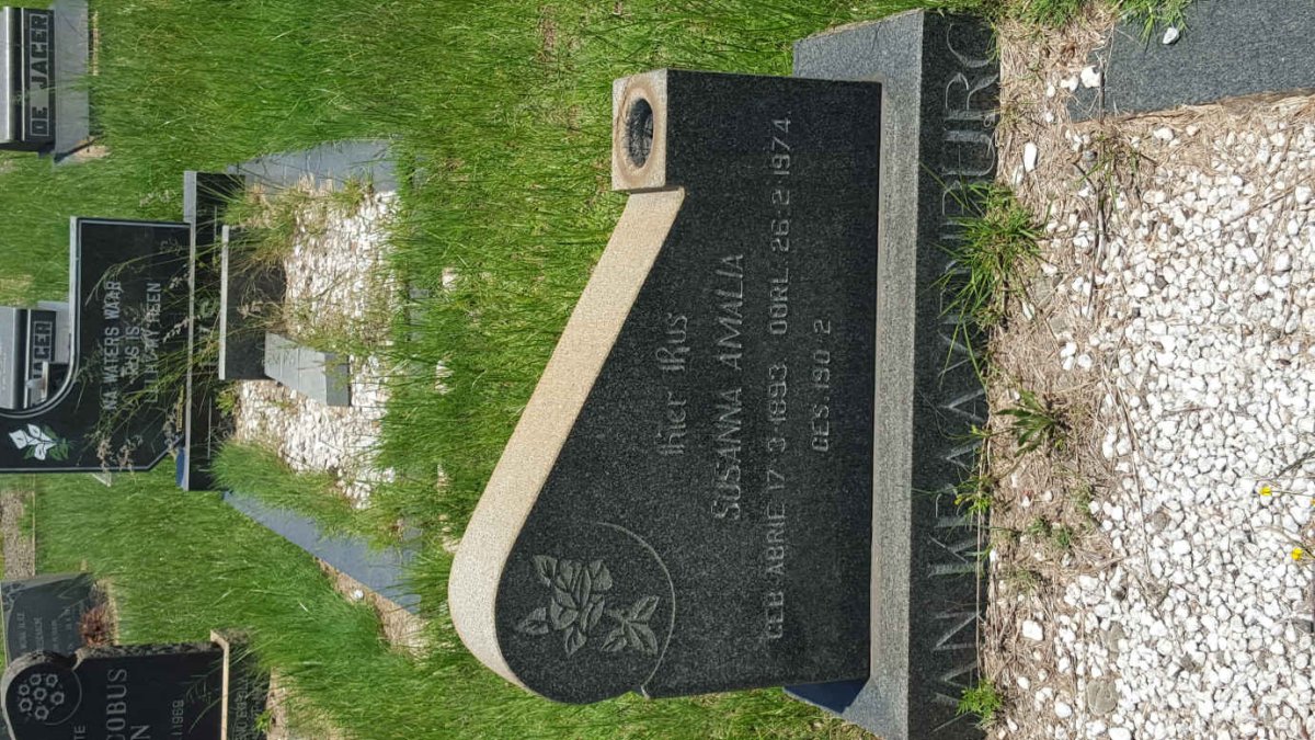 KRAAYENBURG Susanna Amalia, van nee ABRIE 1893-1974