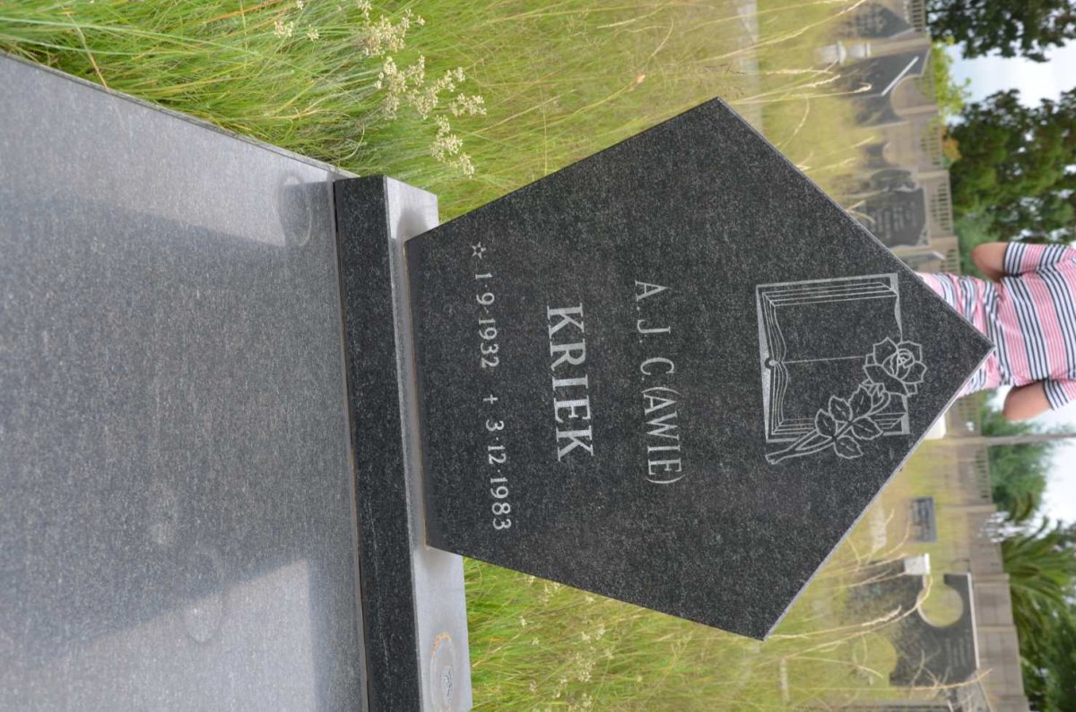 KRIEK A.J.C. 1932-1983