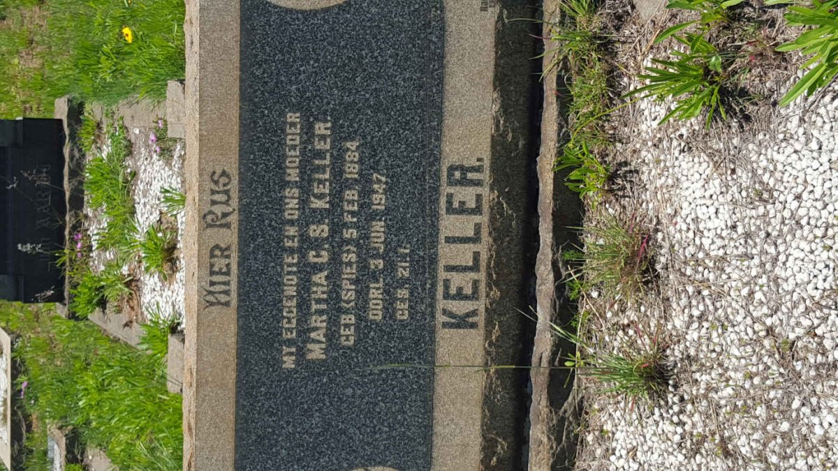 KELLER Edward 1881-1964 &amp; Martha 1884-1947