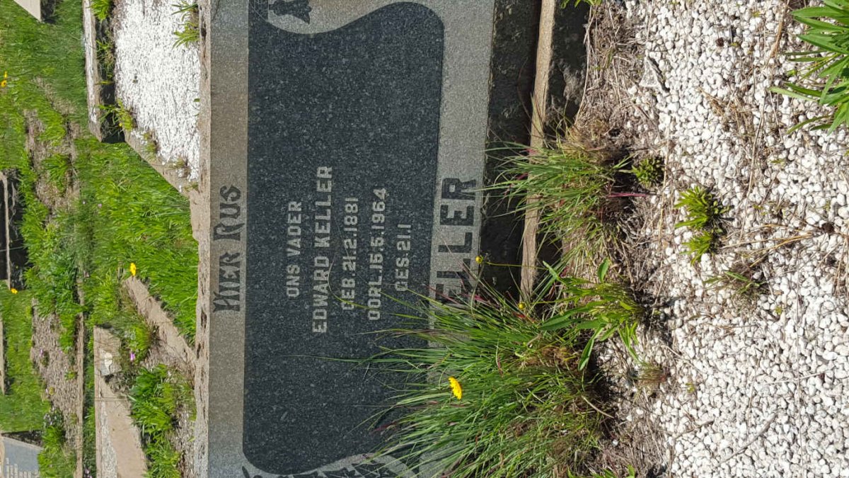 KELLER Edward 1881-1964 &amp; Martha 1884-1947