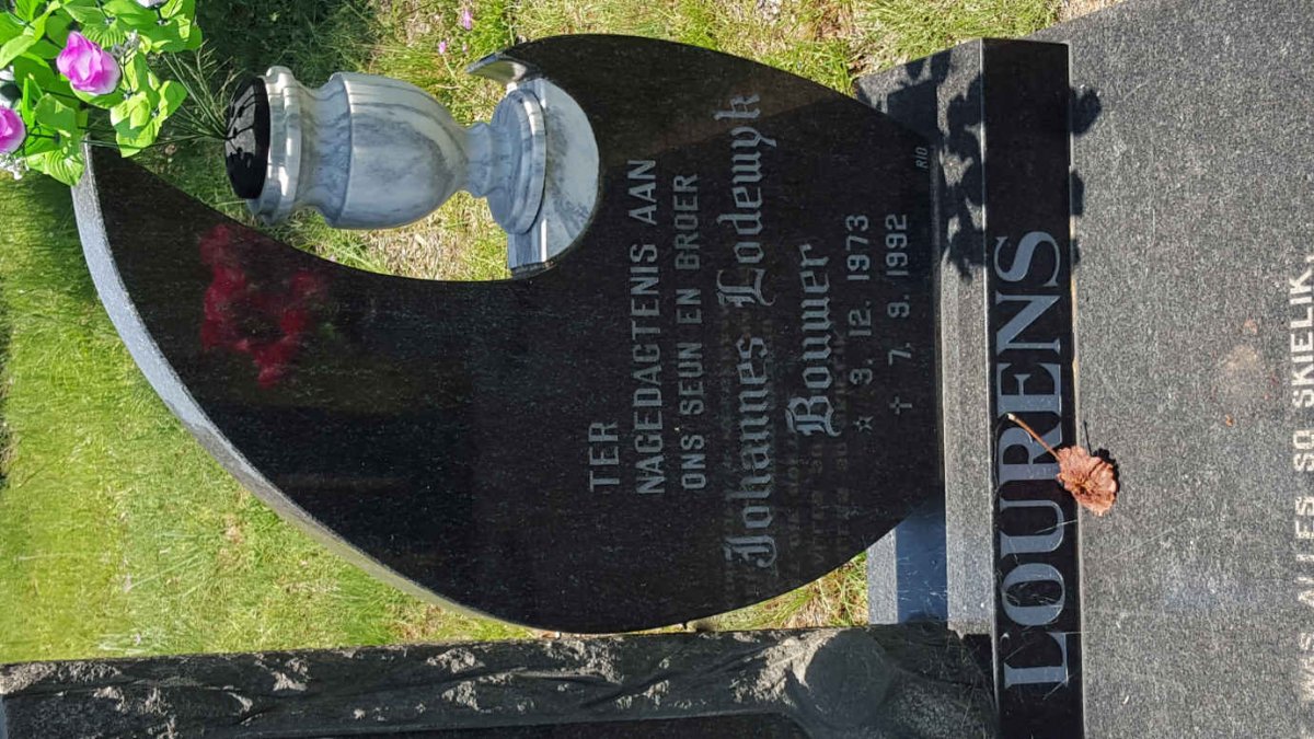 LOURENS Johannes Lodewyk Bouwer 1973-1992