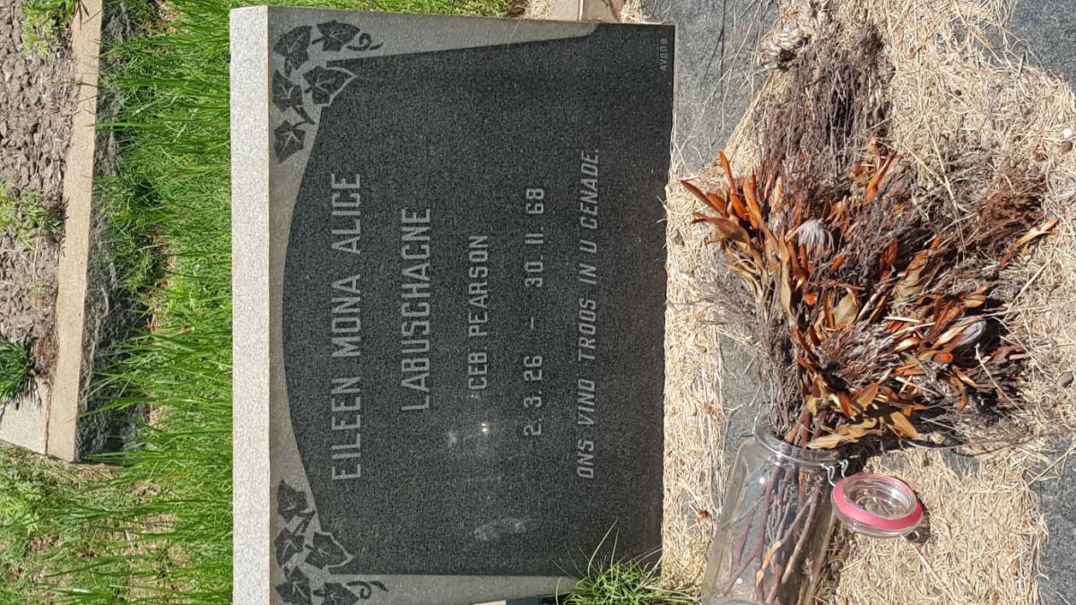 LABUSCHAGNE Eileen Mona Alice nee PEARSON 1926-1968