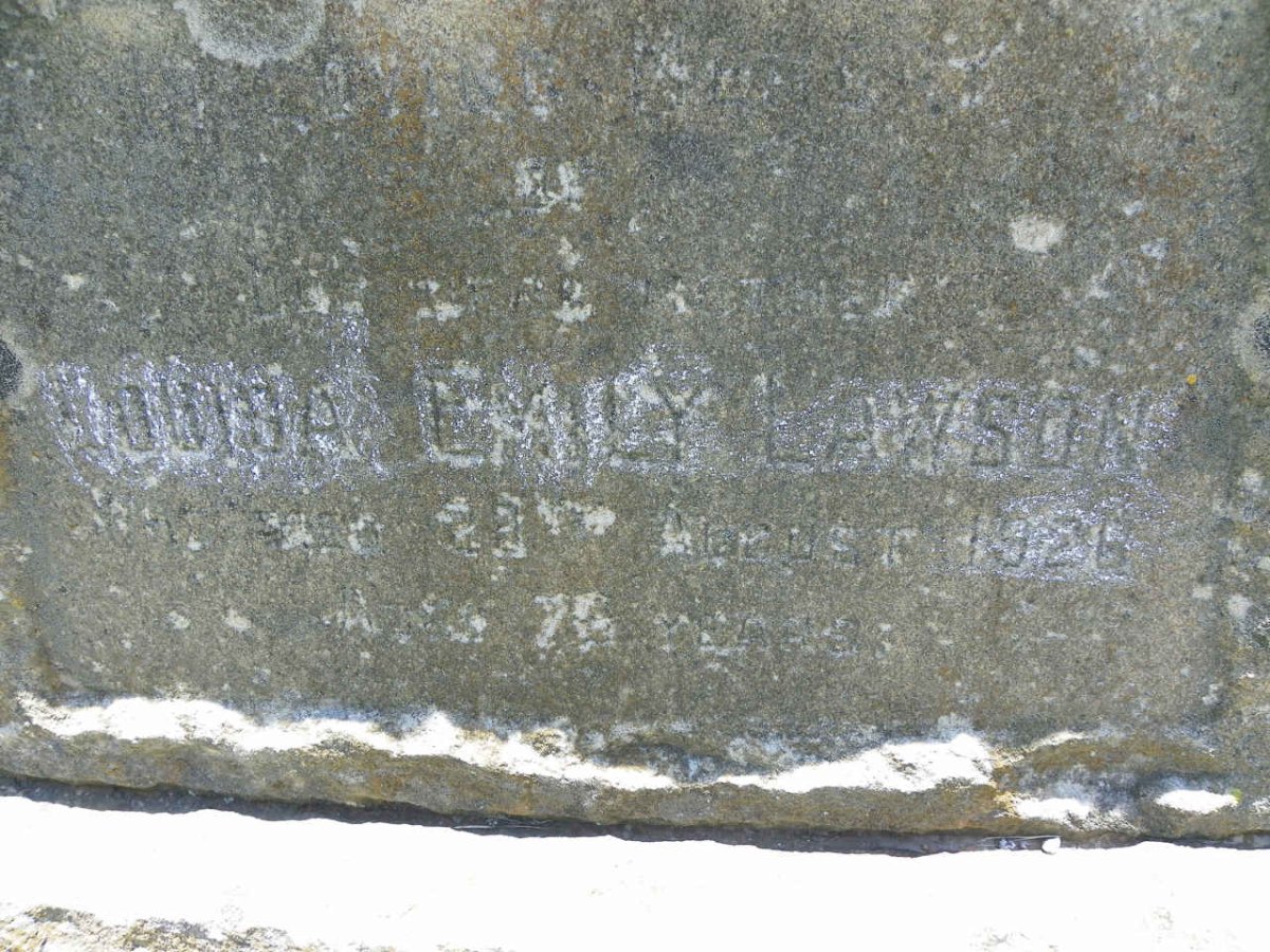 LAWSON Louisa Emily -1926