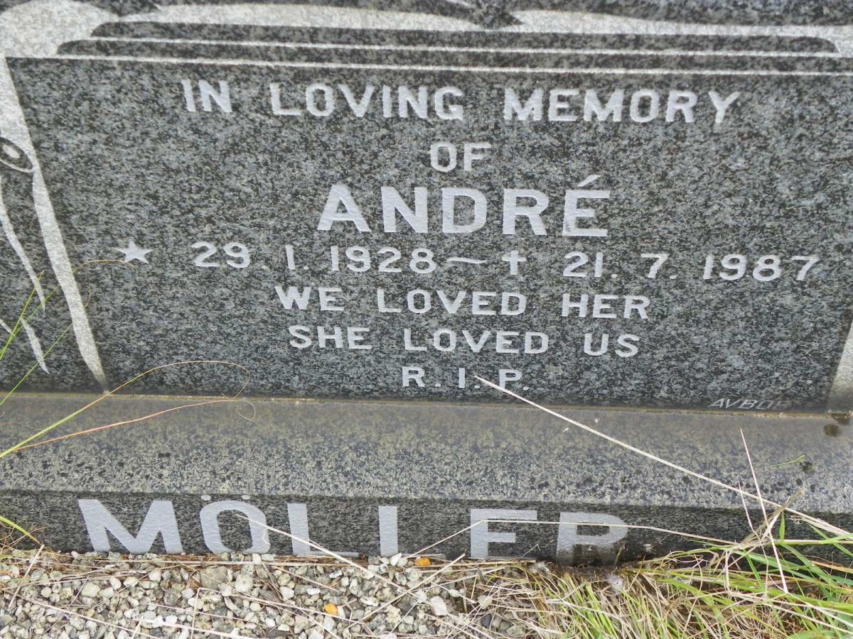 MOLLER Andre 1928-1987