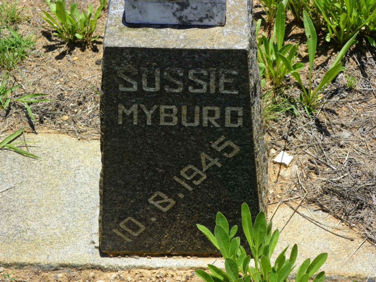 MYBURG Sussie -1945