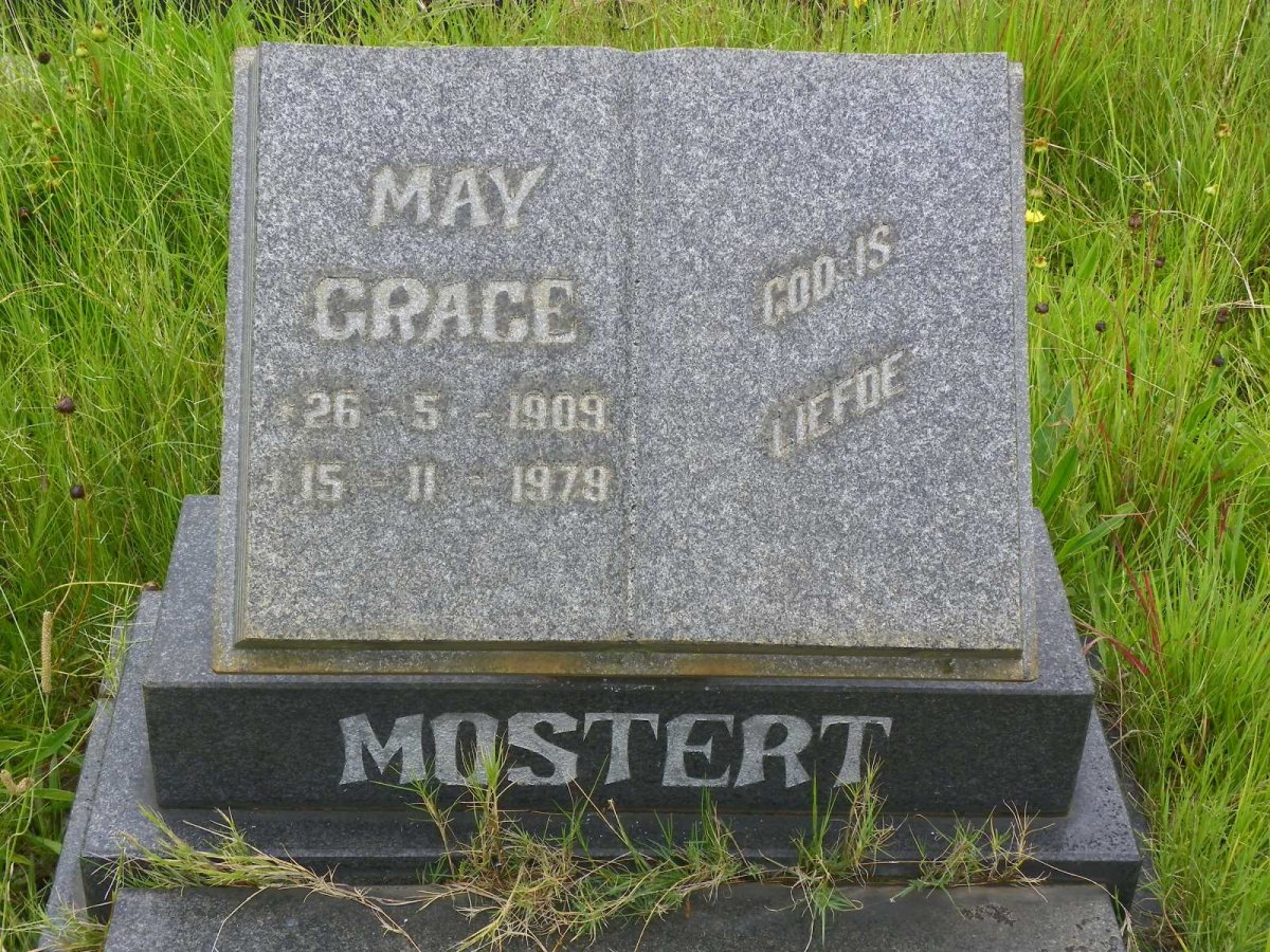 MOSTERT May Grace 1909-1979