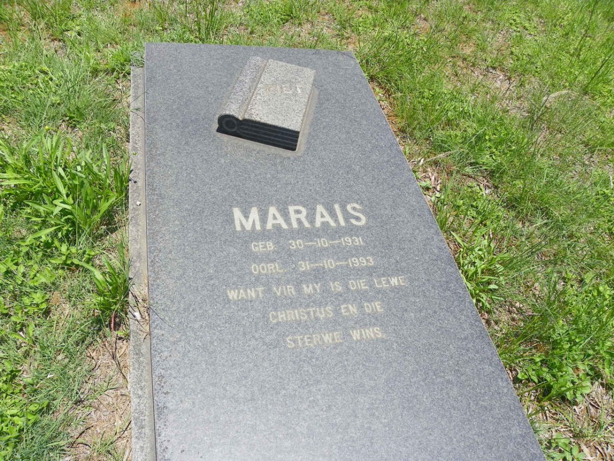 MARAIS Piet 1931-1993
