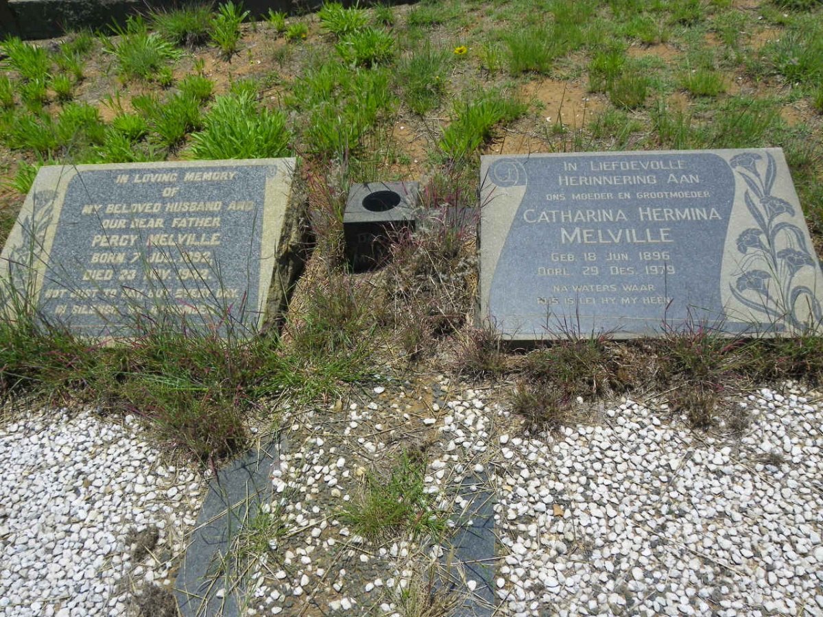 MELVILLE Percy 1892-1942 &amp; Catharina Hermina 1896-1979