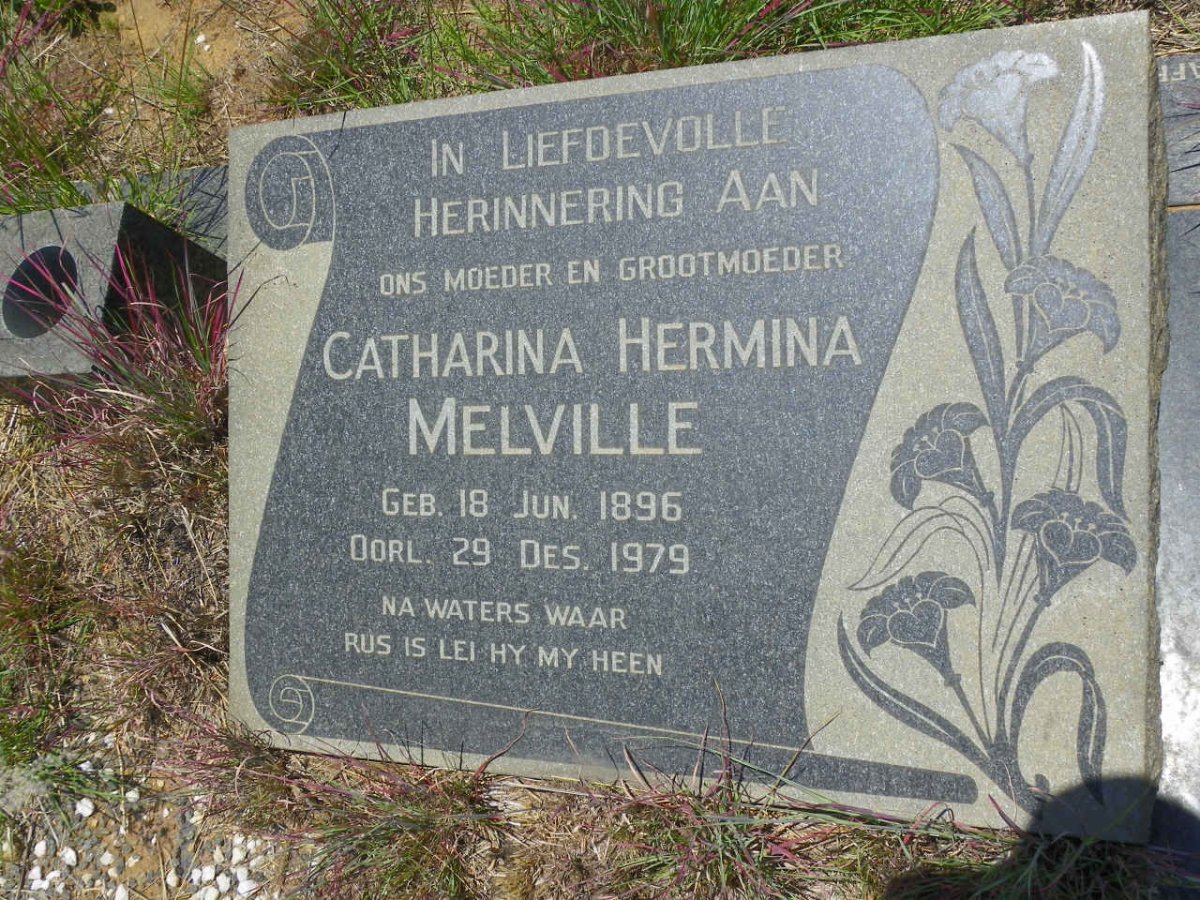 MELVILLE Catharina Hermina 1896-1979
