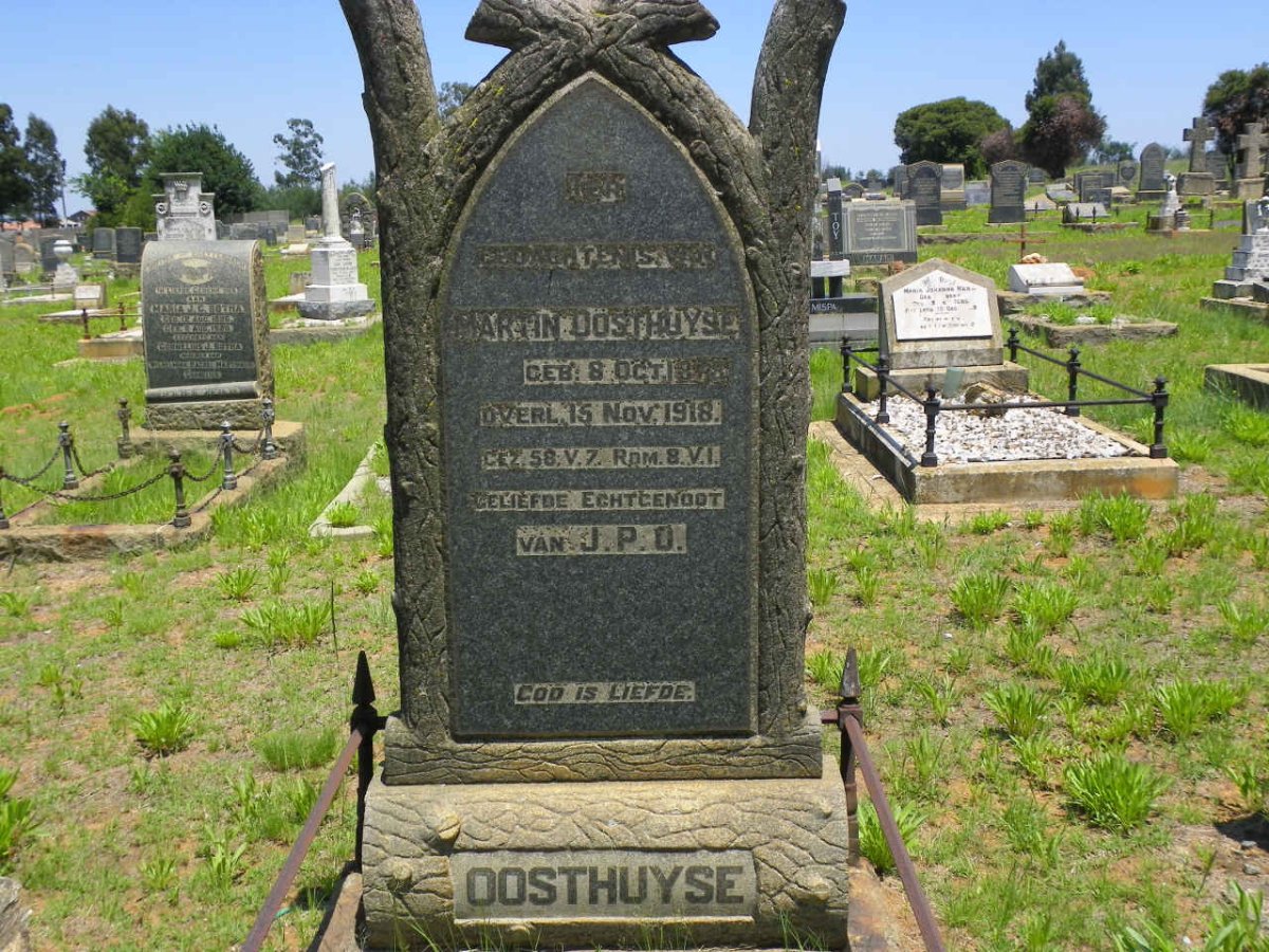 OOSTHUYSE Martin 1878-1918
