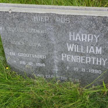 PENBERTHY Harry William 1914-1990
