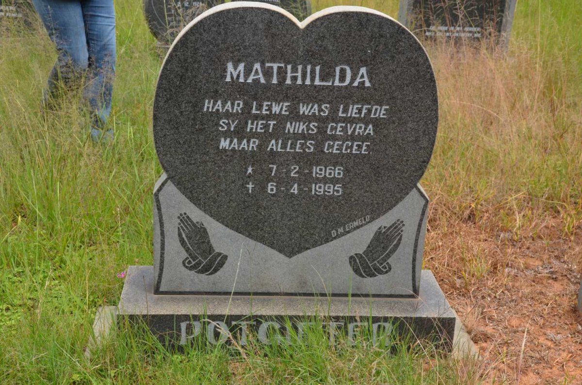 POTGIETER Mathilda 1966-1995