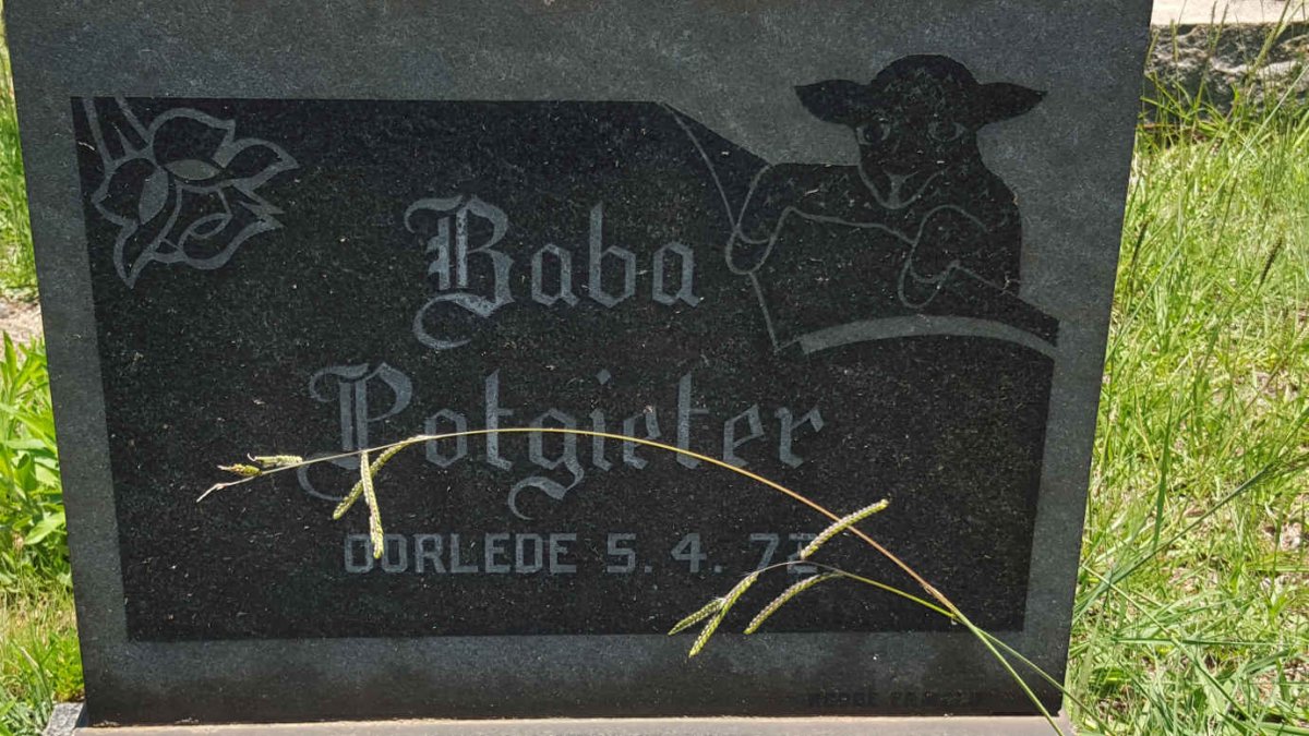 POTGIETER Baba -1972