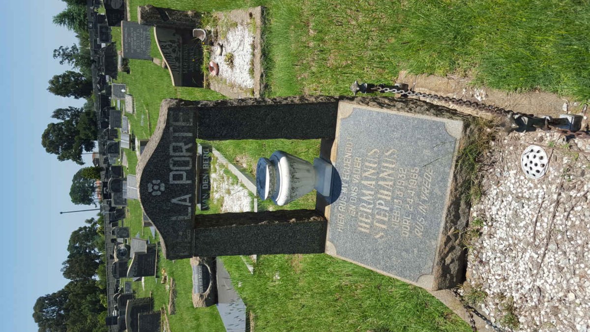 PORTE Hermanus Stephanus, de la 1932-1965