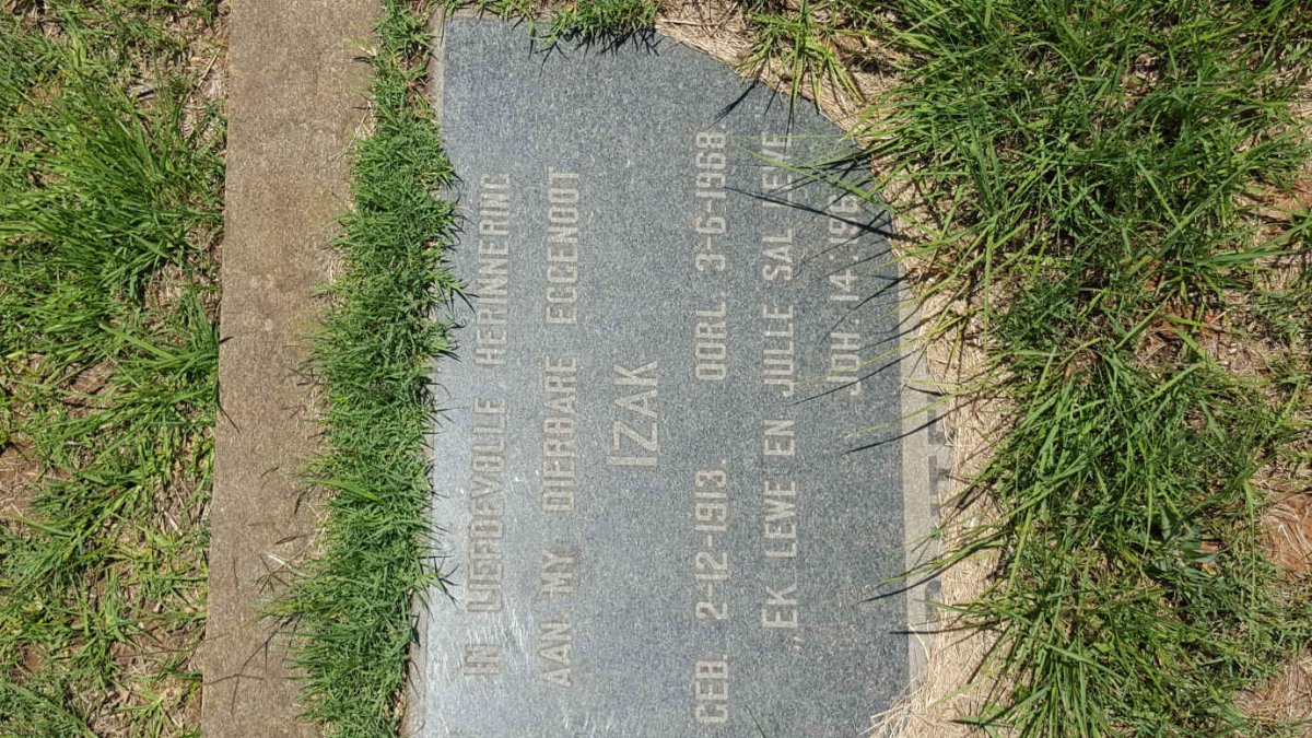 ? Izak 1913-1968