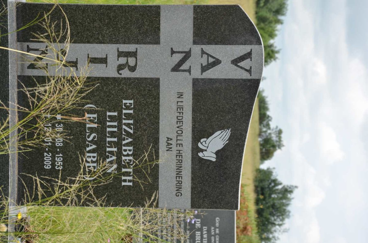 RIJN Elizabeth Lillian, van 1953-2009
