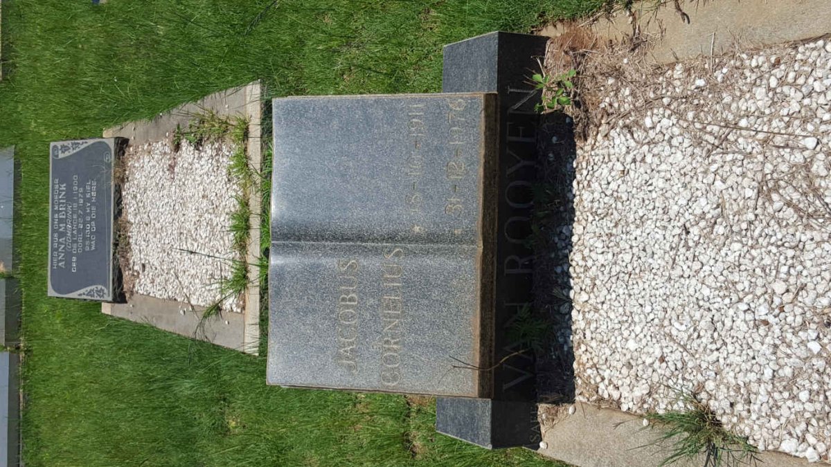 ROOYEN Jacobus Cornelius, van 1911-1976