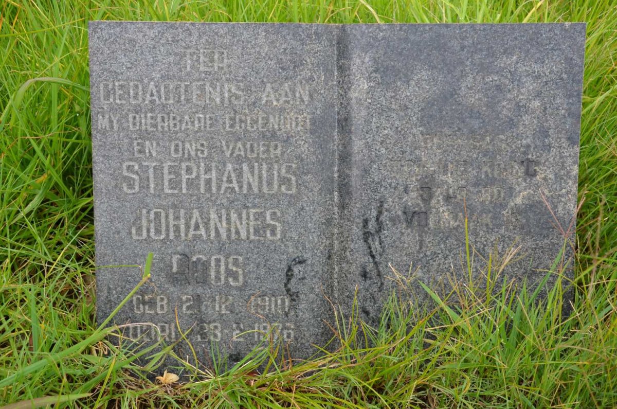 ROOS Stephanus Johannes 1910-1976