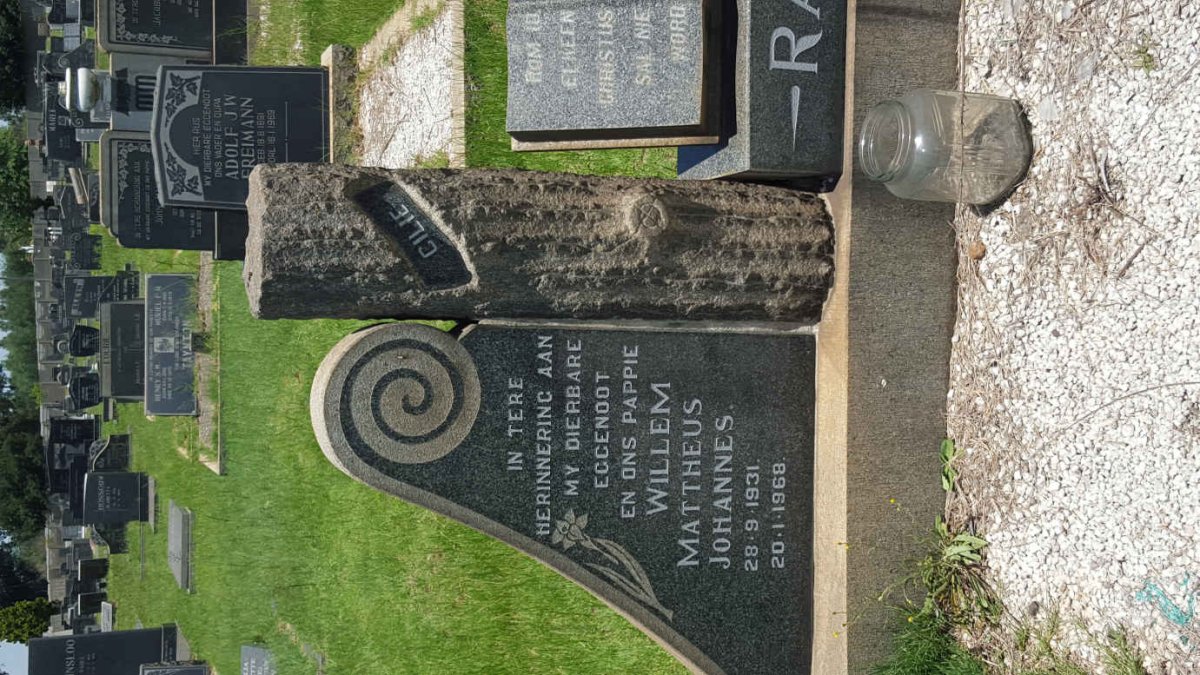 RAS Willem Mattheus Johannes 1931-1968