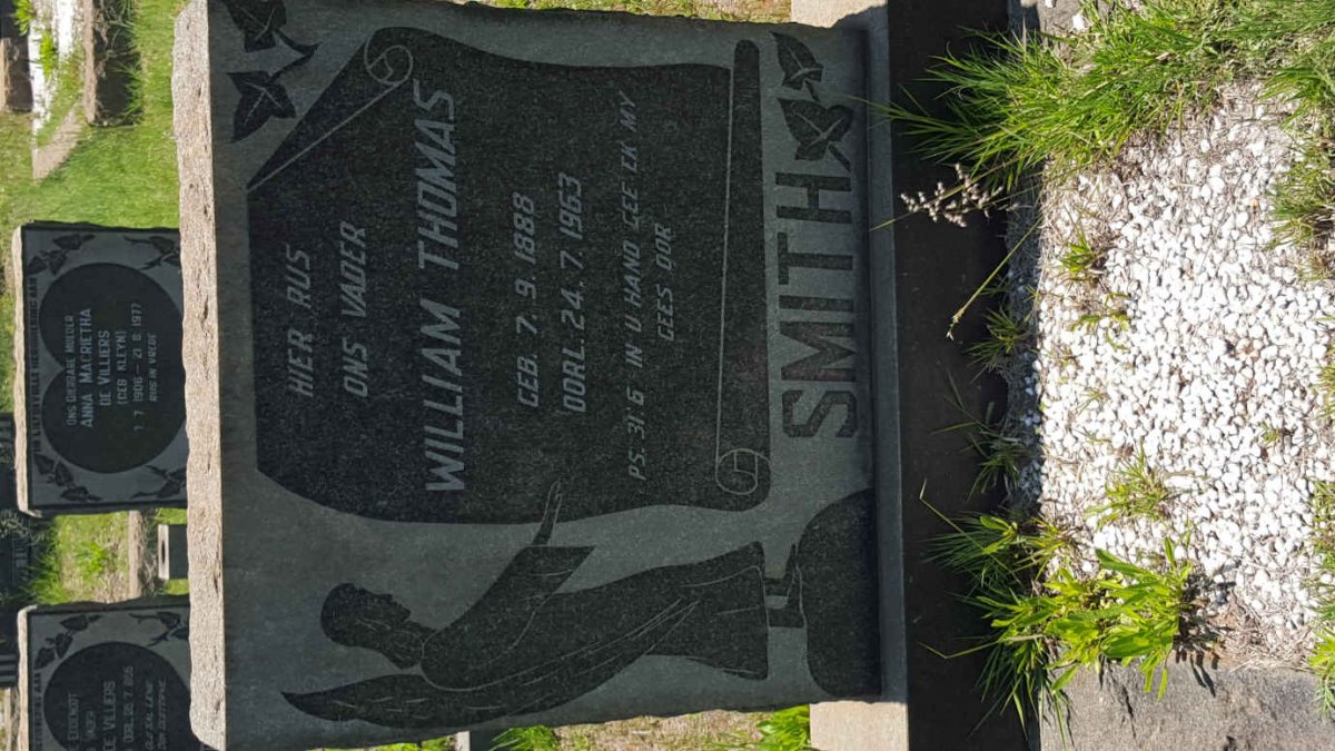 SMITH William Thomas 1888-1963