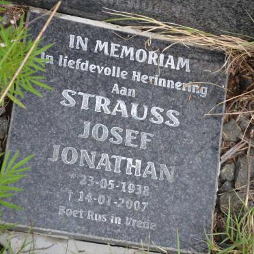 STRAUSS Josef Jonathan 1938-2007