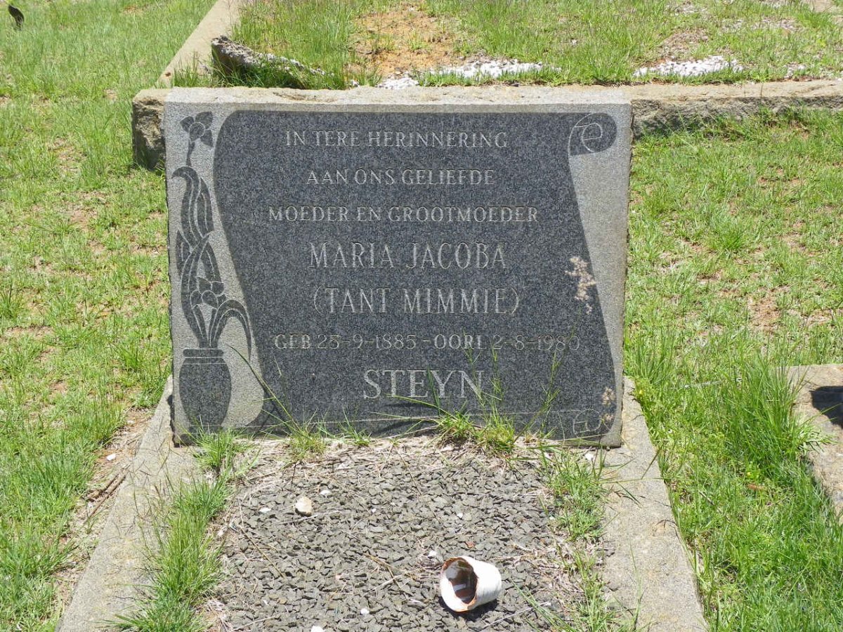 STEYN Maria Jacoba 1885-1980