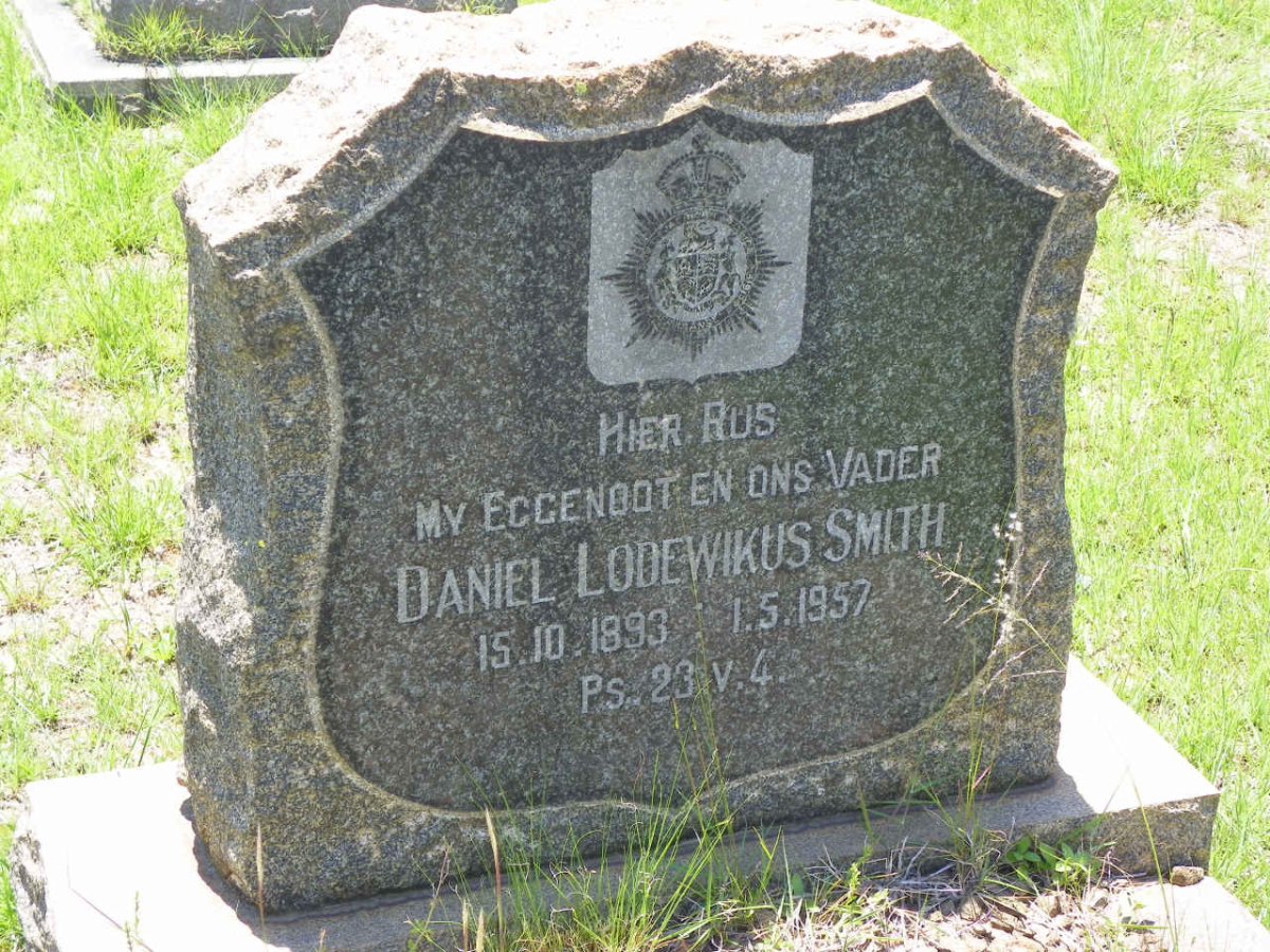 SMITH Daniel Lodewikus 1893-1957
