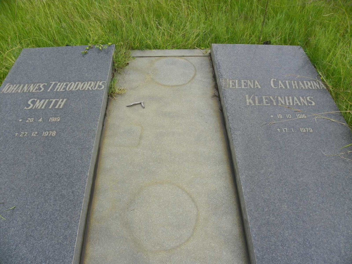 SMITH Johannes Theodorus 1919-1978 &amp; Helena Catharina KLEYNHANS 1916-1978