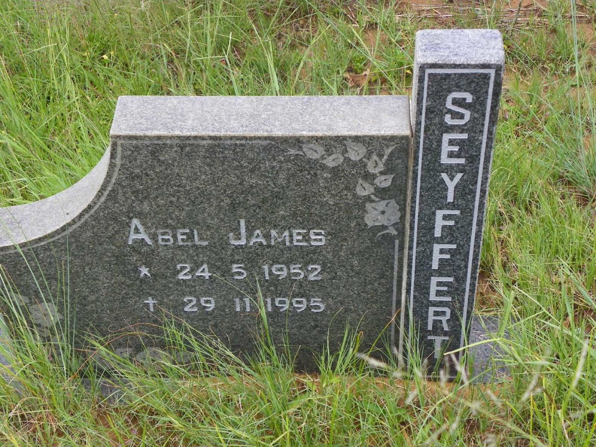 SEYFFERT Abel James 1952-1995