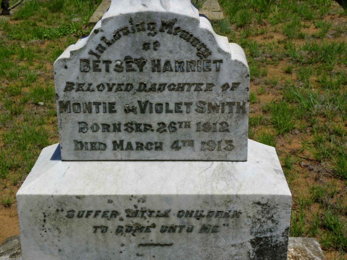 SMITH Betsey Harriet 1912-1913