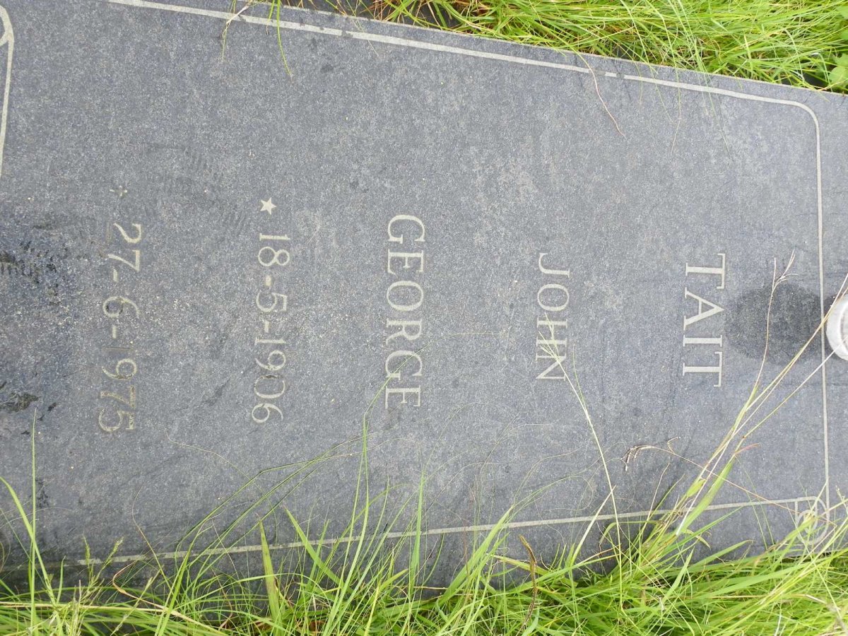 TAIT John George 1906-1975