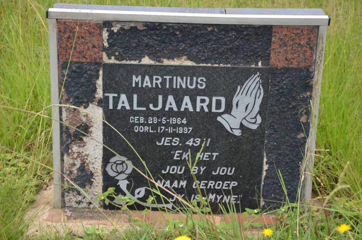 TALJAARD Martinus 1964-1997