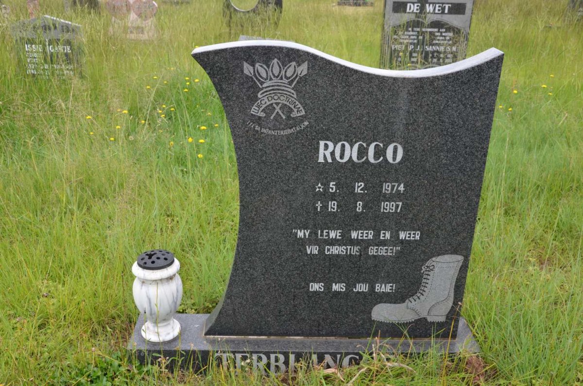 TERBLANCHE Rocco 1974-1997