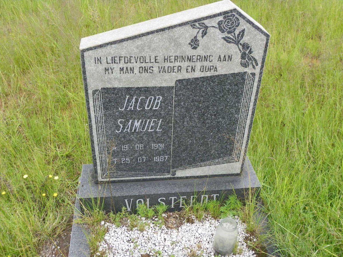 VOLSTEEDT Jacob Samuel 1931-1987