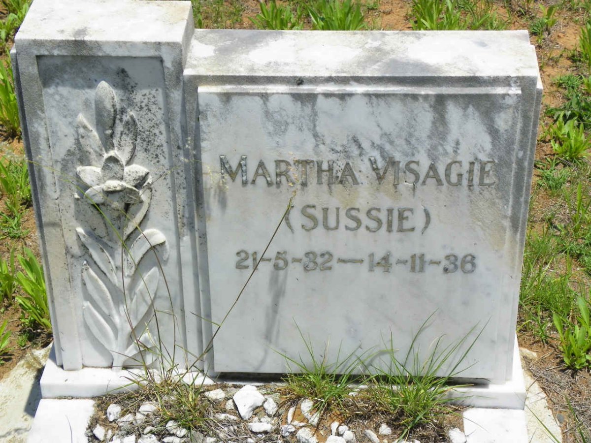 VISAGIE Martha 1932-1936
